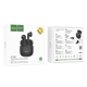 Беспроводные наушники Hoco Scout TWS wireless BT headset ES56 |BT5.1, 320mAh, 4Hours| Black (ES56B) - изображение 5