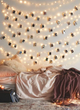 Гірлянда, що світиться, міні-прищіпки для фото 1м 10led Warm White на батарейках - зображення 1