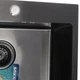 Врезная кухонная Мойка из нержавеющей стали MIXXUS MX 50х50х20 SATIN PVD Матовая Черная (MX0578) - изображение 2