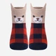 Детские носки хлопковые Conte Kids Tip-Top 17С-59СП 322 22 р Темно-синий с красным (4810226588147) - изображение 1