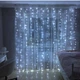 Новогодняя свадебная cветодиодная гирлянда шторка дождь "Водопад" 400 LED 3х2 метра (белый) - изображение 3