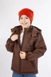 Верхній одяг Happy knopa Kbv 031 104 см коричневий - зображення 3