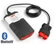 Мультимарочний сканер Delphi DS150E/Autocom CDP+ з Bluetooth модулем (двухплатный) - зображення 1