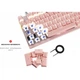 Клавіатура Motospeed GK82 Outemu Blue (mtgk82pmb) Pink USB - зображення 5