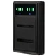 Зарядний пристрій Alitek LCD USB для двох акумуляторів Sony NP-BN1 / Casio NP-120 (36071) - зображення 5