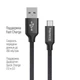 Кабель ColorWay USB - USB-C (M/M), 2 м Black (CW-CBUC008-BK) - изображение 3