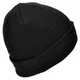Шапка в`язана акрилова MIL-TEC з відворотом, Black, One Size - зображення 4