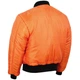 Куртка Бомбер летная US FLIGHT JACKET ′MA1® STYLE′ Черная L - изображение 7