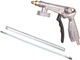Пневмопістолет продувний Mastertool Ø 5 мм 270 л/хв 2-4 бари + гнучкий шланг 30 см (81-8702) - зображення 1