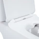 Унитаз-компакт Qtap Presto безободковый с сиденьем Soft-close QT24221217AW - изображение 3