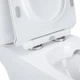 Унитаз-компакт Qtap Presto безободковый с сиденьем Soft-close QT24221217AW - изображение 4