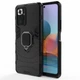 Чохол Iron Ring для Xiaomi Redmi Note 10 Pro захисний бампер з підставкою Black - зображення 5
