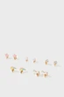 Детские золотистые клипсы (5 пар) UNICORN CLIP ON Accessorize OS 283051 - изображение 1