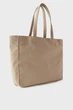 Женский бежевый шоппер Canvas Shopper Accessorize OS 190086 - изображение 3