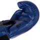 Перчатки для бокса и единоборств LEV 2958 Blue-Black 10 унций - изображение 4