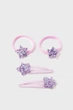 Детские сиреневые заколки (4 шт) STAR&nbsp;PARTY&nbsp;SET Accessorize OS 283036 - изображение 1
