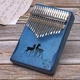 Калимба Музыкальный инструмент 17 key Kalimba Blue 2 Deer - изображение 1