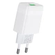 Сетевое зарядное устройство Hoco C72Q Glorious, QC3.0, 18W, White - изображение 1
