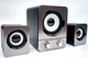Колонки Aurora с сабвуфером для компьютера Good Sound 2.1 FT-25 Серебряные - изображение 2