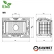 Каминная топка KAWMET W9 (9,8 kW) EKO - изображение 7