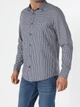 Рубашка хлопковая мужская Colin's CL1044227NAV S Navy - изображение 4