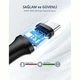 Кабель Ugreen US287 USB - Type-C Cable 2м (White) - изображение 5