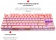 Клавіатура Motospeed K82 Outemu Red Pink (mtk82pmr) - зображення 3