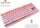 Клавіатура Motospeed K82 Outemu Red Pink (mtk82pmr) - зображення 4