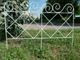 Огородження садове Прованс 800*10*600 (Грати великі) з Металу, колір білий Woody - зображення 2