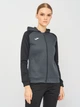 Олімпійка JOMA academy iv zip-up hoodie anthracite black XS (901336.151) - изображение 1