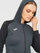 Олімпійка JOMA academy iv zip-up hoodie anthracite black XS (901336.151) - изображение 4