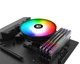 Кулер процессорный ID-Cooling DK-03 Rainbow, Intel: 1200/1151/1150/1155/1156/775, AMD: AM4/AM3+/AM3/AM2+/AM2/FM2+/FM2/FM1, 120х120х63 мм, 4-pin PWM - изображение 12