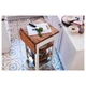 Кухонная разделочная доска 34x24 см IKEA LEGITIM белый 902.022.68 - изображение 3