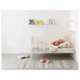 Раздвижная кровать с реечным дном IKEA МИННЕН, белый, 80x200 см, 291.239.58 - изображение 2