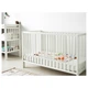 Детская кровать IKEA GULLIVER белая 102.485.19 - изображение 4