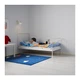 Раздвижная кровать с реечным дном IKEA МИННЕН, белый, 80x200 см, 291.239.58 - изображение 6