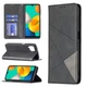 Чехол-книжка с кармашками UniCase Geometric Pattern для Samsung Galaxy M32 (M325) - Black - изображение 1