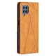 Чехол-книжка с кармашками UniCase Geometric Pattern для Samsung Galaxy M32 (M325) - Brown - изображение 4