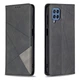 Чехол-книжка с кармашками UniCase Geometric Pattern для Samsung Galaxy M32 (M325) - Black - изображение 2