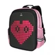 Рюкзак Sobi Pixel Kids SB9701 Pink з LED-екраном Рожевий - зображення 2