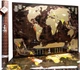 Скретч карта мира My Map Chocolate Edition, карта путешествий цвет "шоколад", 88*63 см - изображение 1