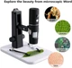 Цифровой микроскоп ROTEK WiFi USB Microscope Camera 1000x Zoom 1080P HD - изображение 4