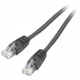 Патч-корд 0.25м UTP cat 6 CCA black Cablexpert (PP6U-0.25M/BK) - изображение 1