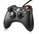 Проводной геймпад USB Controller Microsoft Xbox 360 Black / Windows PC - изображение 1