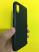 Чехол кожаный Member's Mark Premium Italian Leather (Б.У.) для Iphone X/XS Black - изображение 2
