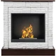 Биокамин AFLAMO VIGO STONE WHITE / WALNUT + BIO 60 - зображення 1