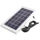 Ліхтар переносний Luxury 1902 T, 5W+22SMD, 2 лампи 3W, Power Bank, сонячна батарея, Чорний - зображення 3