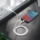 Сетевое зарядное (СЗУ) Hoco N2 (1USB/2.1A) + USB - MicroUSB Белый - изображение 4