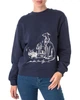 Світшот жіночий TRUSSARDI JEANS (56F00163-1T005385-U281/21-22) Синій M - изображение 1