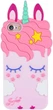 Чохол 3D Toy для Iphone 5 / 5s / SE Бампер гумовий Єдиноріг Rose Без бренду - зображення 1